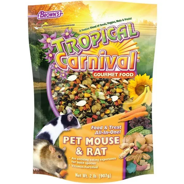 2 Lb F.M. Brown Tropical Carnival Rat-Mouse - Treat